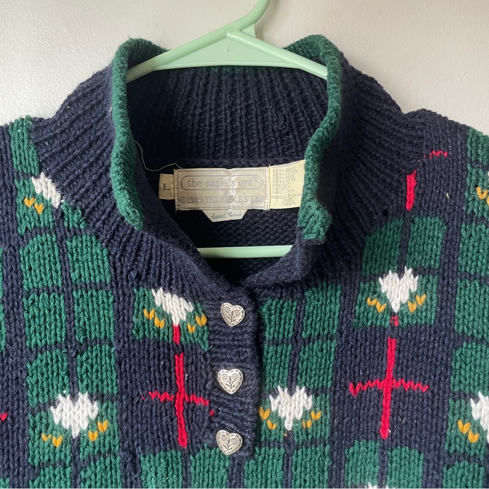 Hand knit duck sweater - Picture 6 of 6
